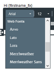 fonts